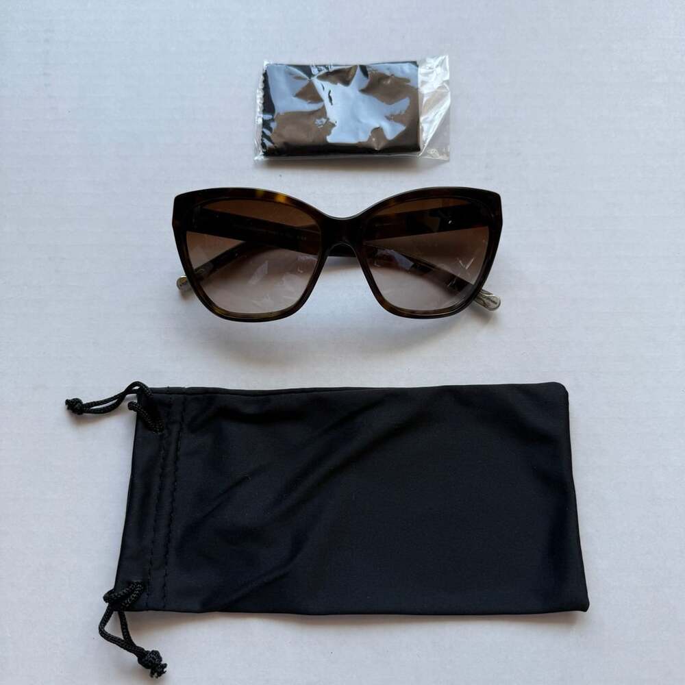 Dolce & Gabbana DG4114 502/13 Havana Gradient Cat Eye Sunglasses